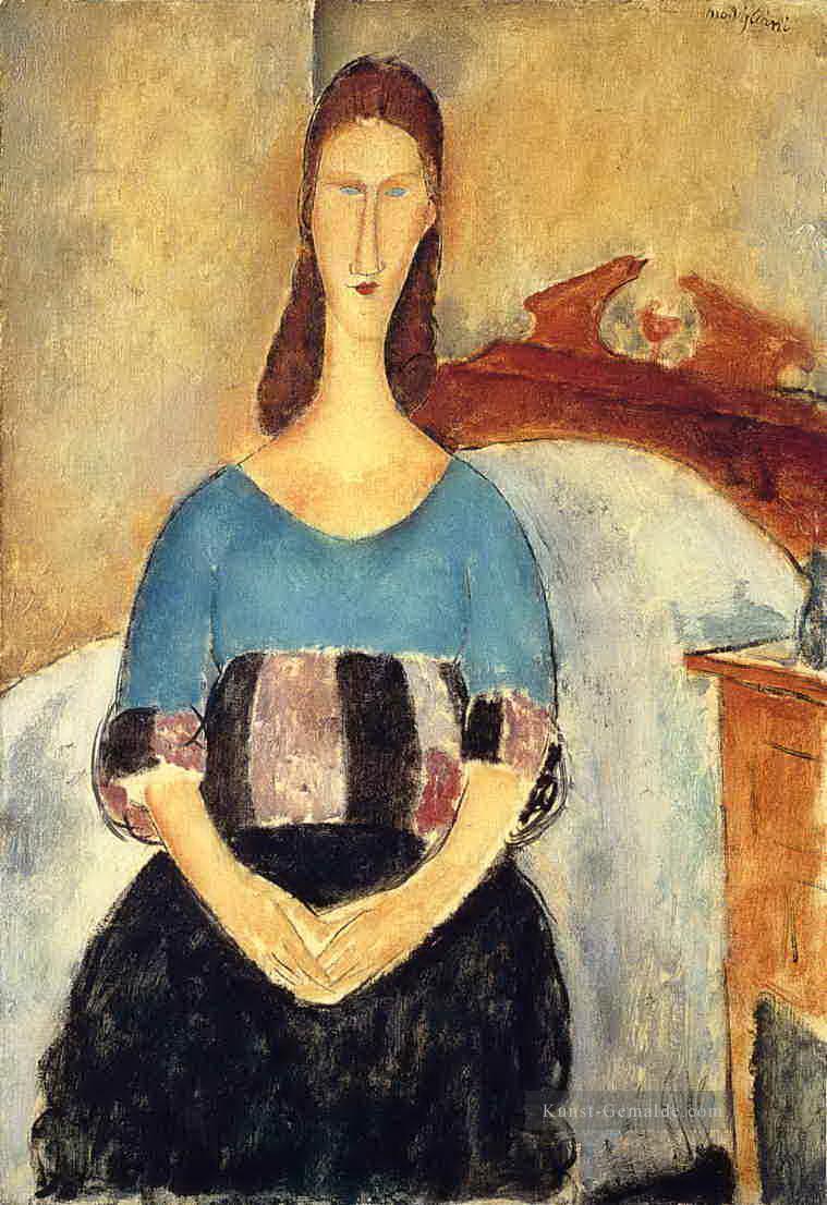Jeanne Hébuterne 1919 1 Amedeo Modigliani Ölgemälde